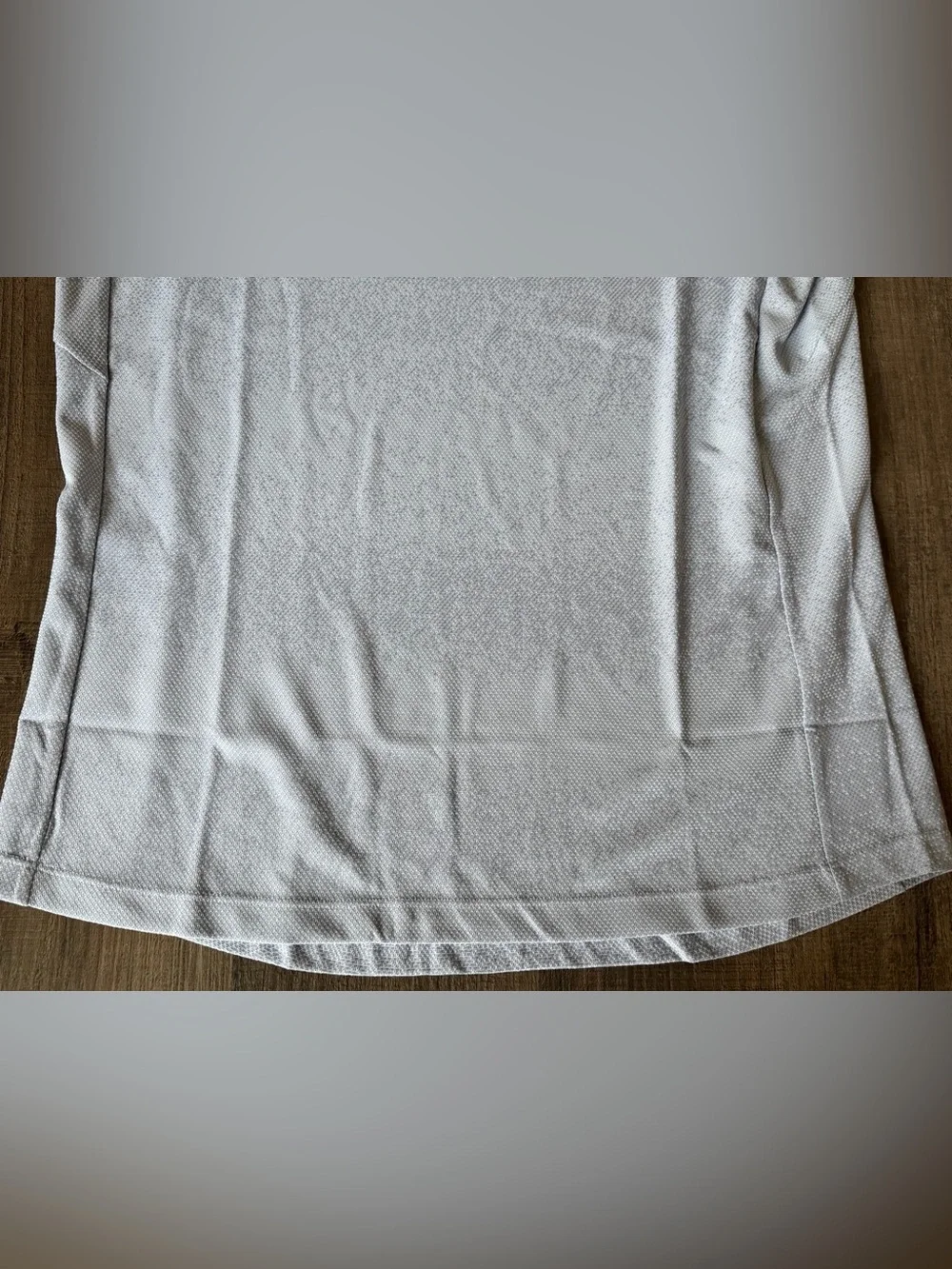 Nike Rafael Nadal Custom Athlete Issued Tennis Shirt Grey.